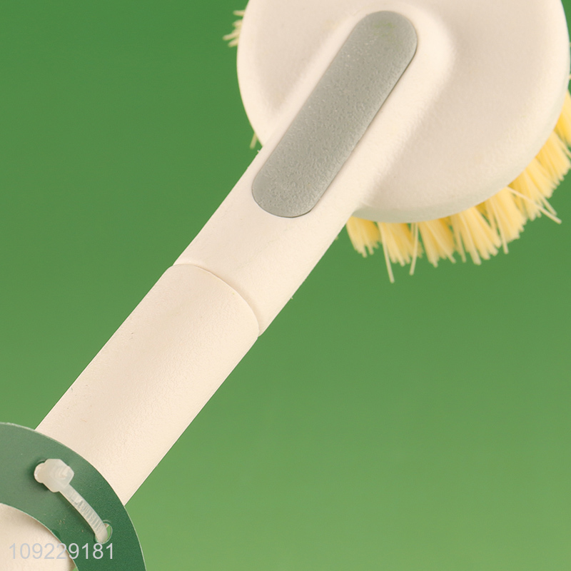 Best sale long handle home kitchen pot brush dish brush wholesale