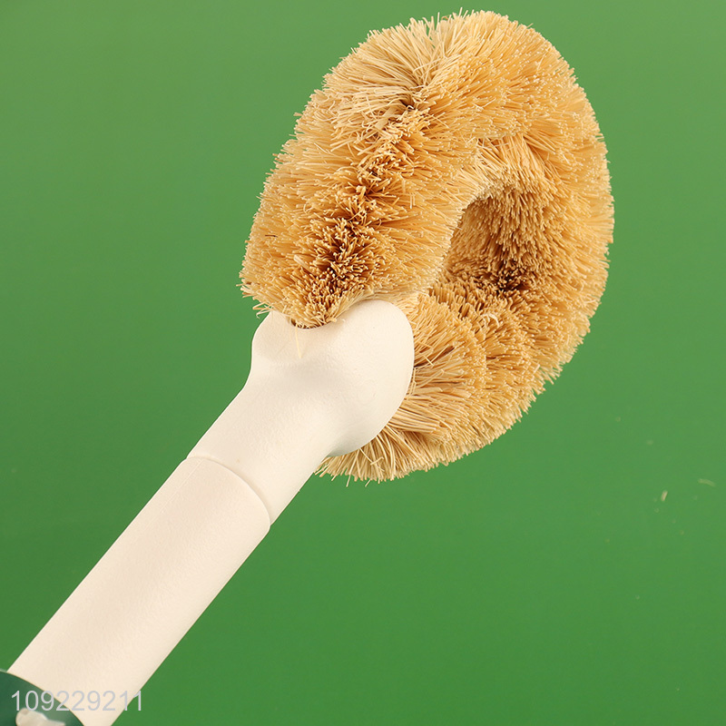 New arrival long handle home kitchen pot brush dish brush for sale
