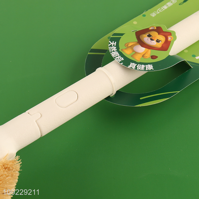 New arrival long handle home kitchen pot brush dish brush for sale