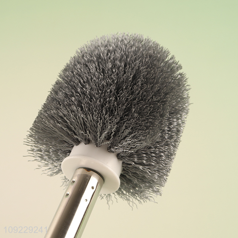 Yiwu market long handle bathroom accessories cleaning tool toilet brush
