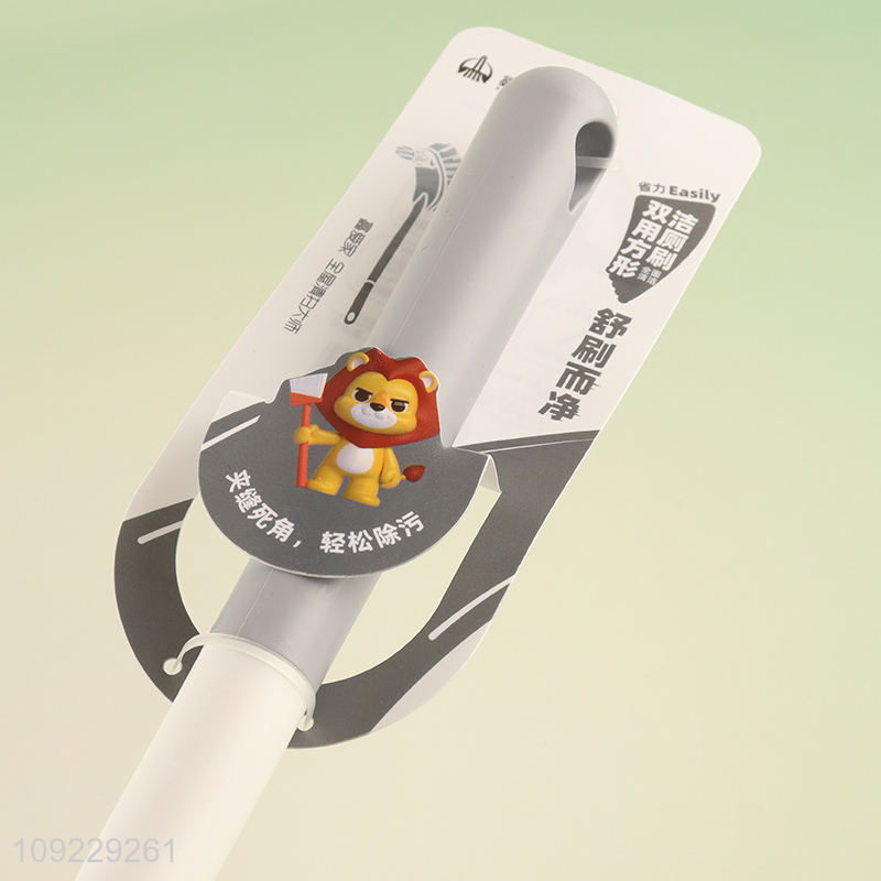 Hot products double-sided bathroom accessories toilet brush for household