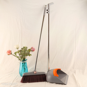 Yiwu market household cleaning tool kitchen broom and dustpan set for sale