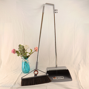 China products household cleaning tool long handle broom and dustpan set