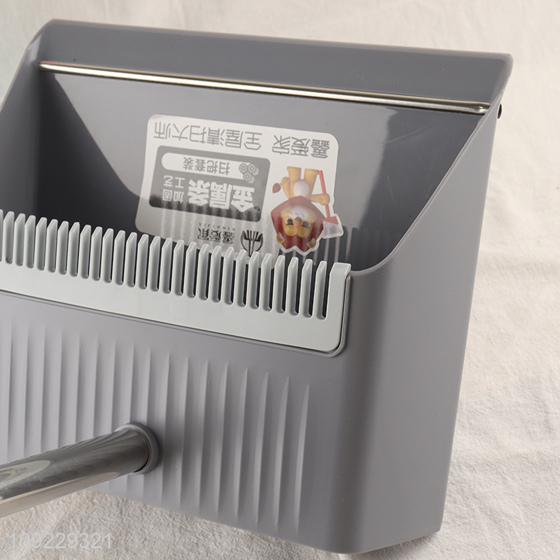 China products household cleaning tool long handle broom and dustpan set