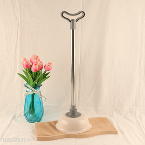 New arrival long handle household bathroom accessories toilet plungers
