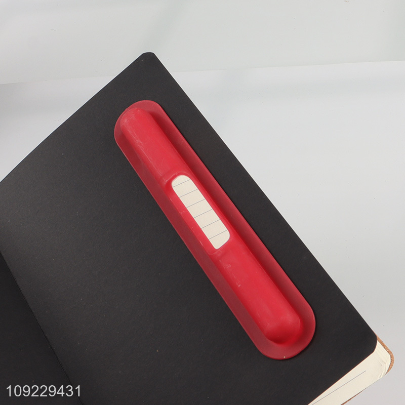 High Quality A5 Notebook Cork Pattern PU Leather Notebook for School College