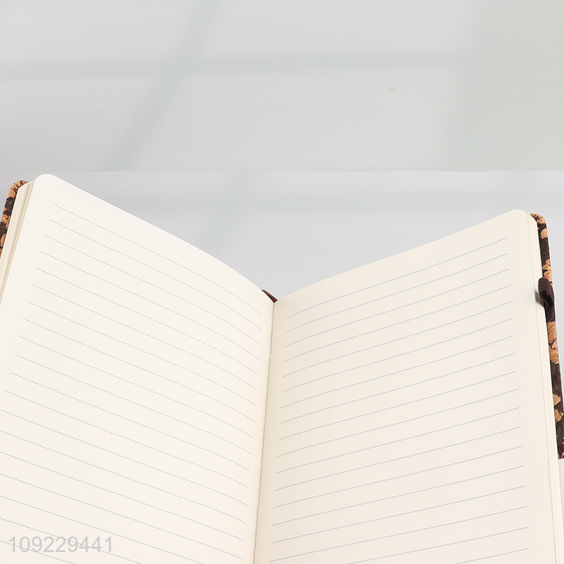 Online Wholesale A5 Notebook Coffee Grounds Cork Cover Ruled Journal Notebook