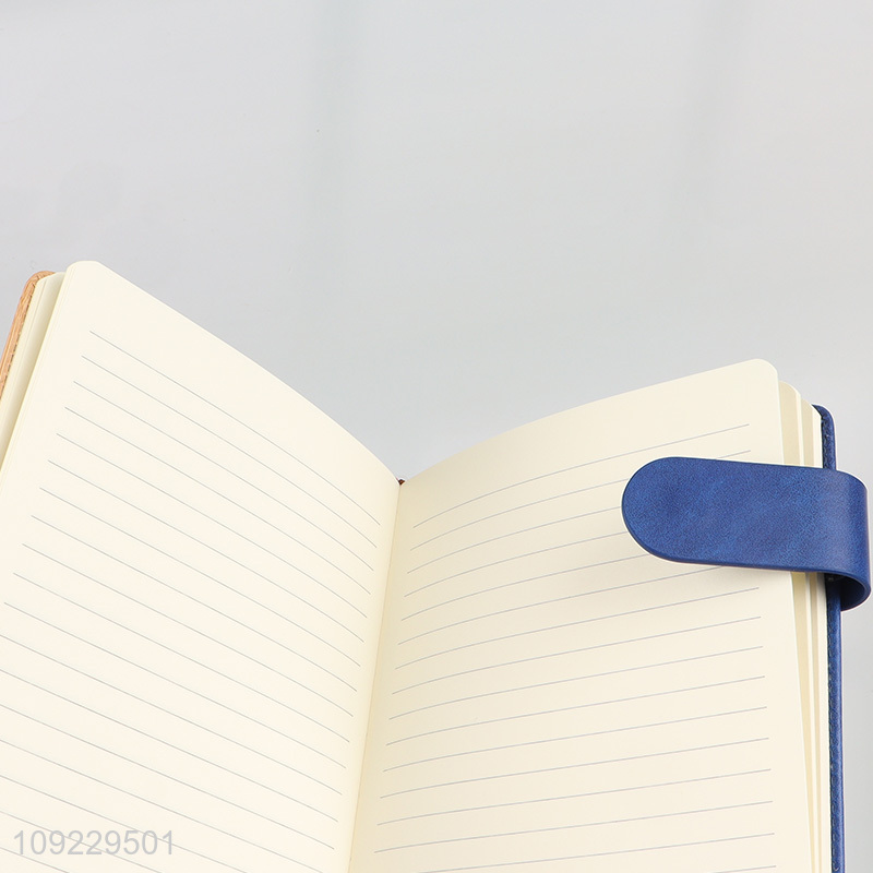 Online Wholesale A5 Notebook Bamboo Pattern PU Leather Lined Notebook for School