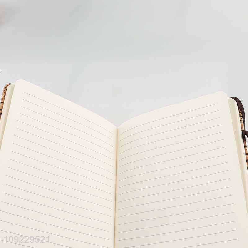 High Quality A5 Notebook Coffee Grounds Cork Cover Journal Notebook for Business