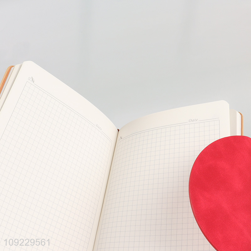 High Quality A5 Notebook Bamboo Pattern PU Leather Notebook for Home Business