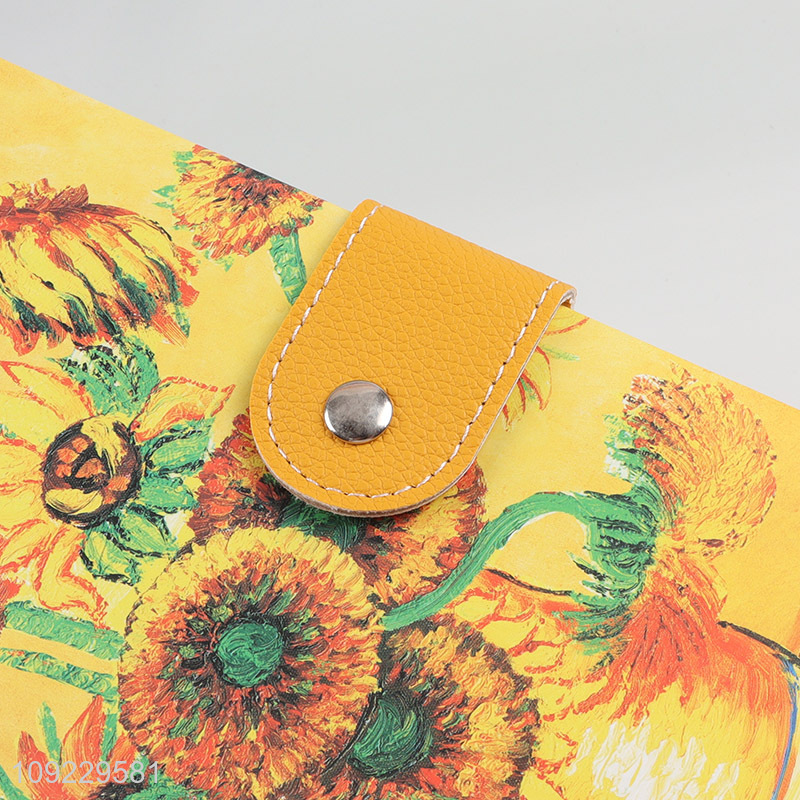 New Arrival A5 Notebook Custom Size Notebook PU Leather Cover Journal Notebook