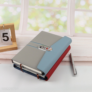Hot Selling A5 <em>Notebook</em> PU Leather Cover Journal <em>Notebook</em> for Business
