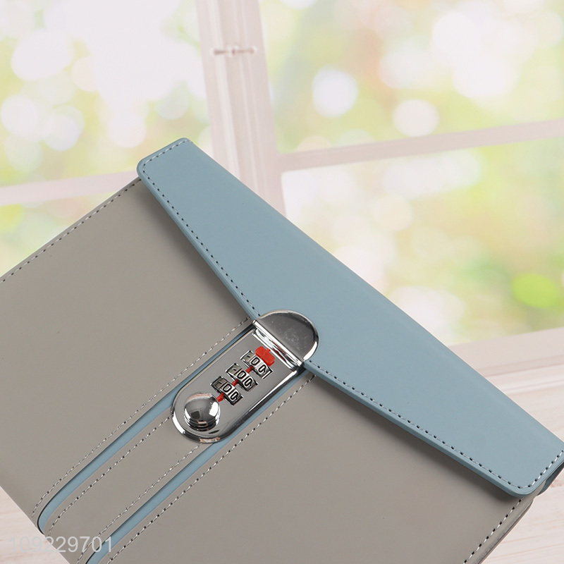 Hot Selling A5 Notebook PU Leather Cover Journal Notebook for Business