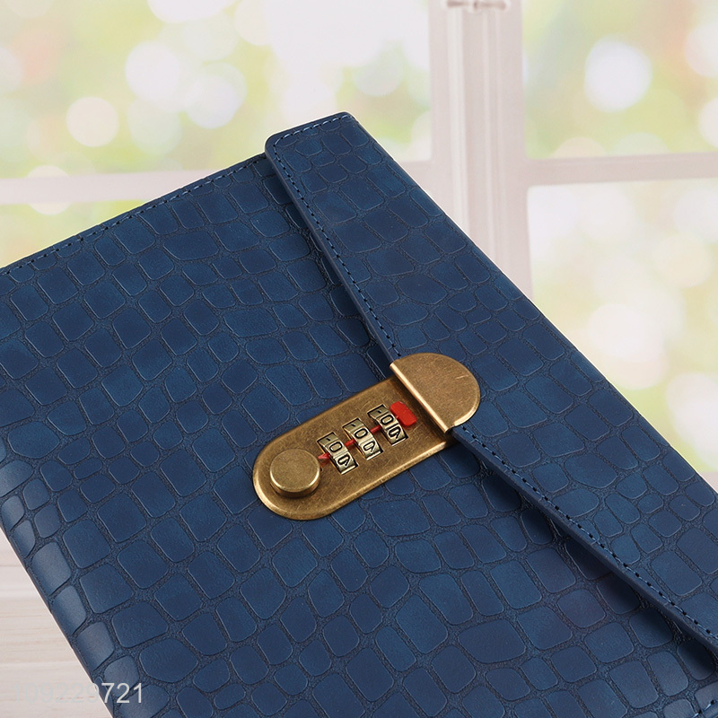 Good Quality A5 Notebook PU Leather Hardcover Notebook for Home Office