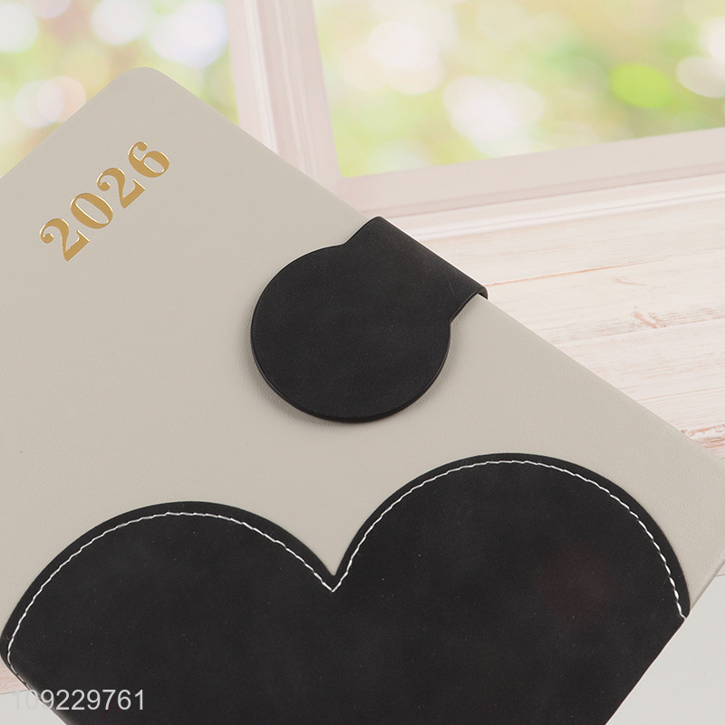 Good Quality A5 Notebook PU Leather Lined Notebook for Business School College