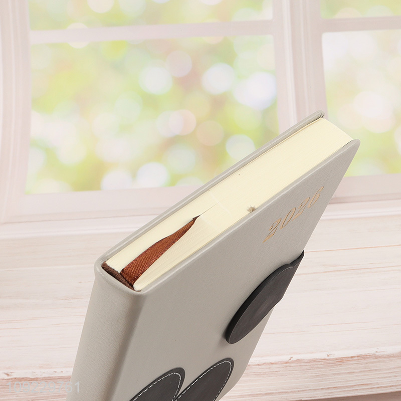 Good Quality A5 Notebook PU Leather Lined Notebook for Business School College