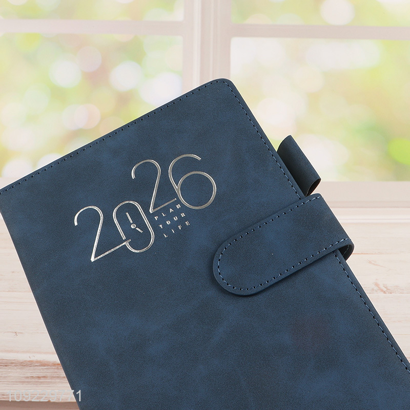 Factory Price A5 Notebook PU Leather Cover Journal Notebook for Business