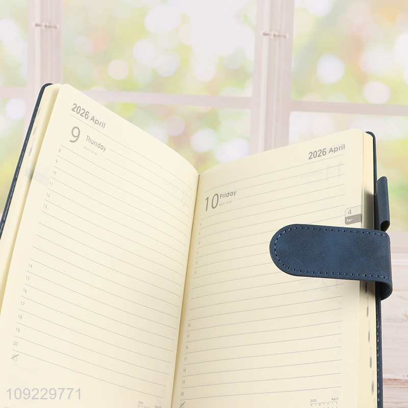 Factory Price A5 Notebook PU Leather Cover Journal Notebook for Business