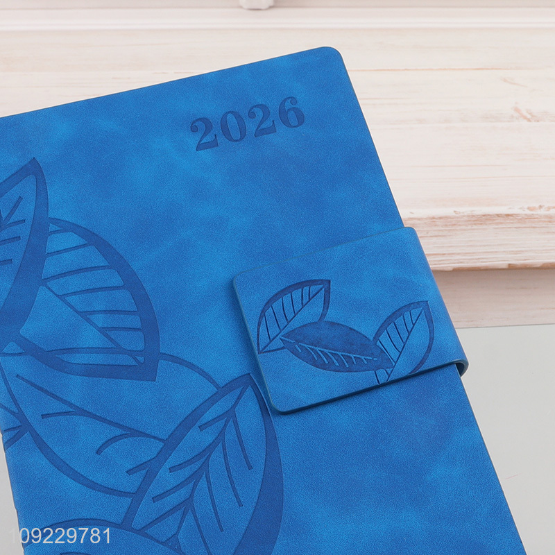 High Quality A5 Notebook PU Leather Lined Journal Notebook for Office School