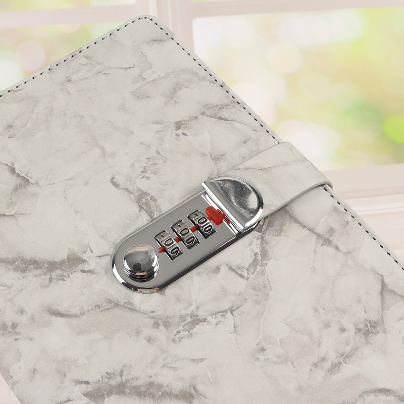 Hot Selling A5 Notebook PU Leather Hardcover Notebook for Home Office