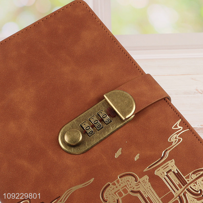 Wholesale A5 Notebook PU Leather Journal Notebook for Home Office School
