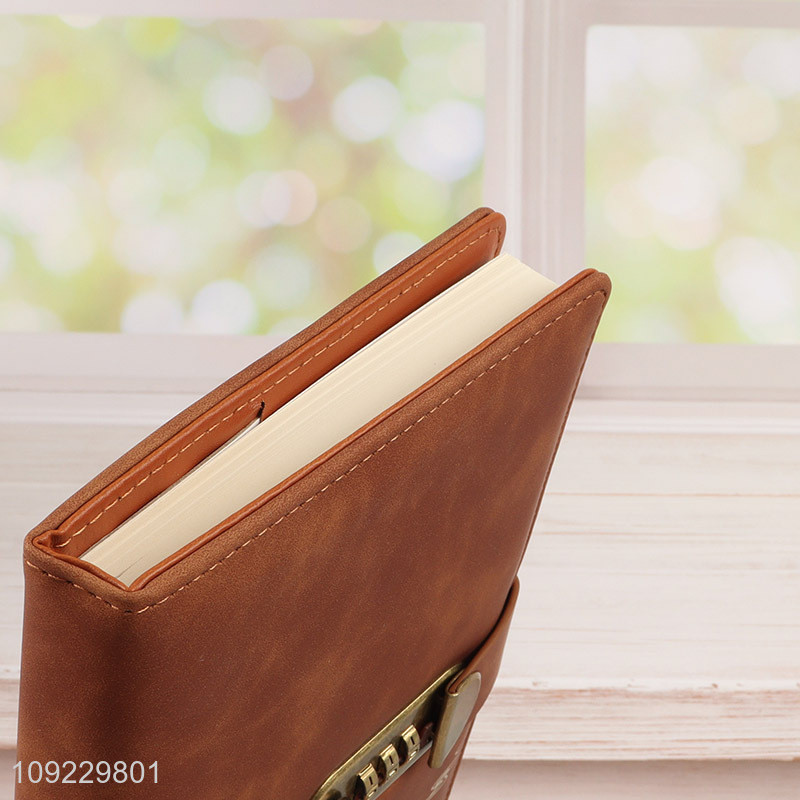 Wholesale A5 Notebook PU Leather Journal Notebook for Home Office School