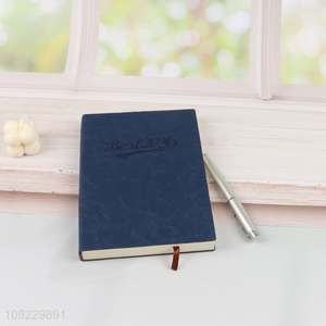 Online Wholesale A5 Notebook PU Leather Cover Ruled Notebook for School Office
