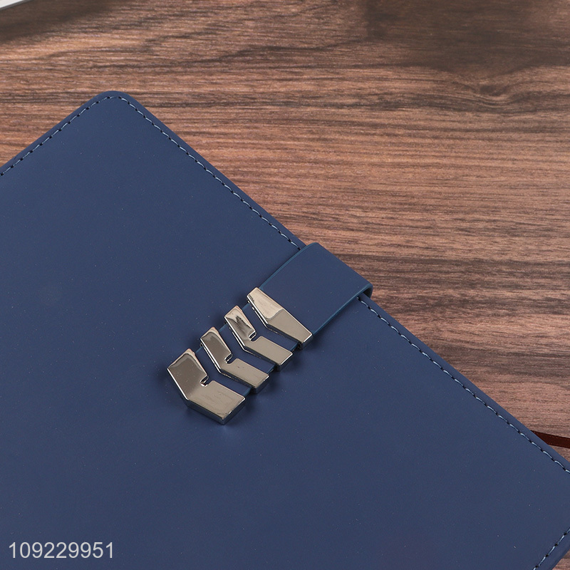 High Quality A5 Notebook PU Leather Lined Notebook Custom Size Journal Notebook