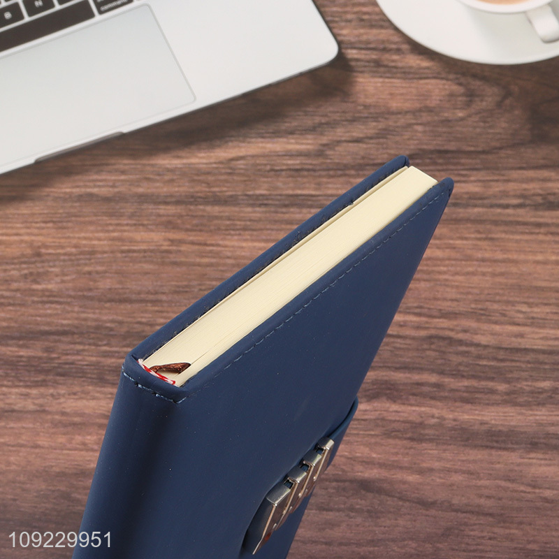 High Quality A5 Notebook PU Leather Lined Notebook Custom Size Journal Notebook