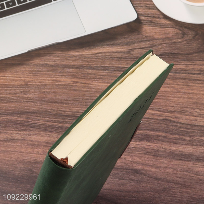 Hot Selling A5 Notebook PU Leather Cover Journal Notebook for Office Business