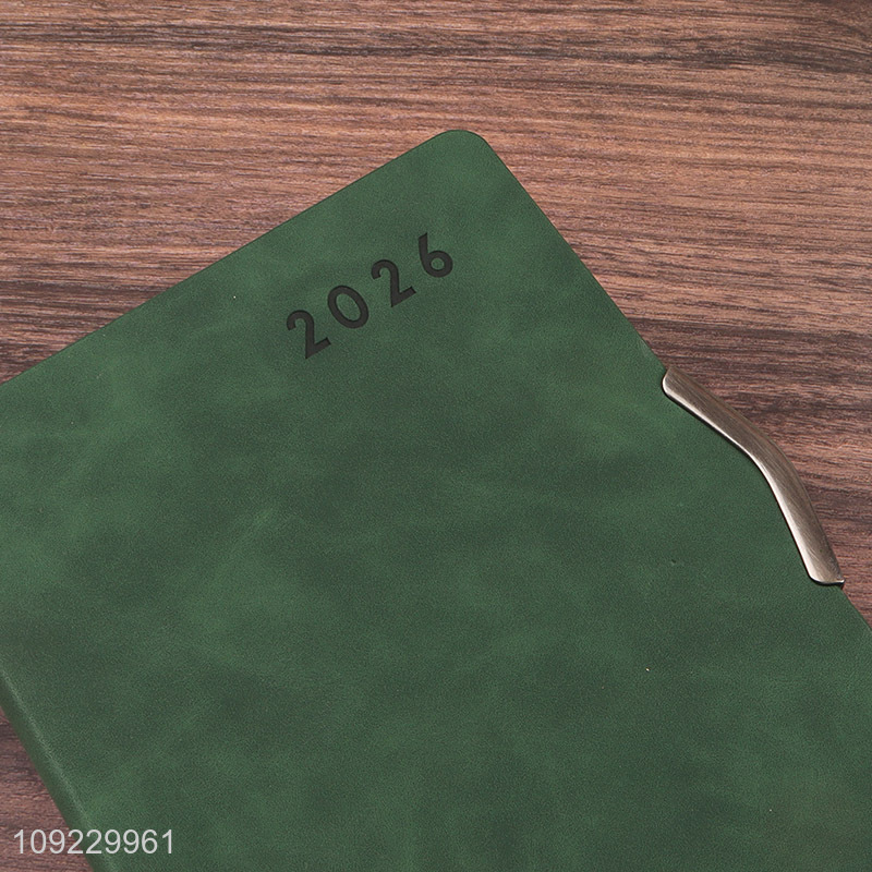 Hot Selling A5 Notebook PU Leather Cover Journal Notebook for Office Business