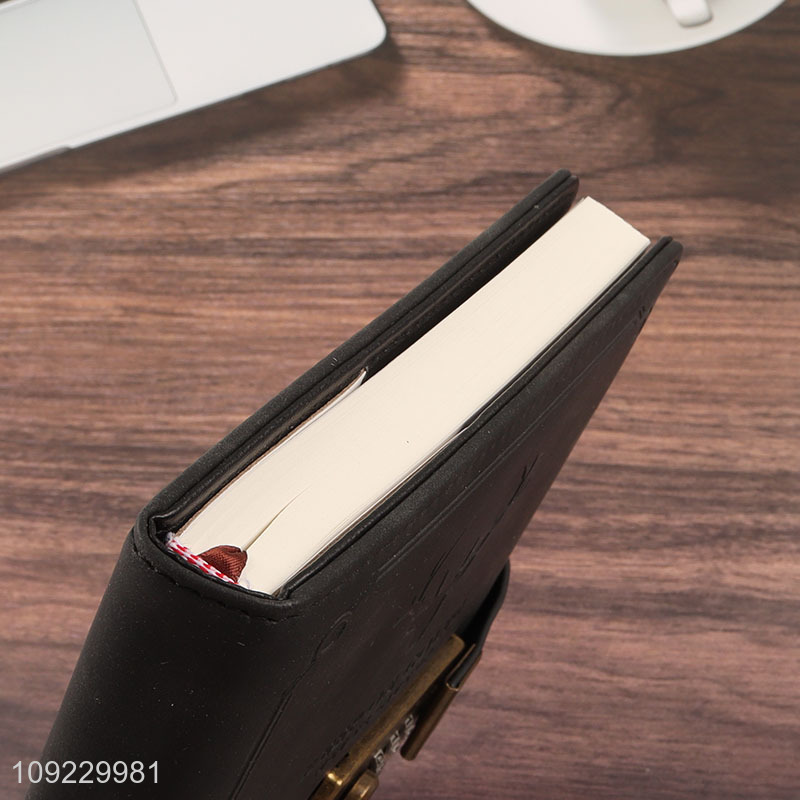 Good Quality A5 Notebook PU Leather Hardcover Notebook for Home Office