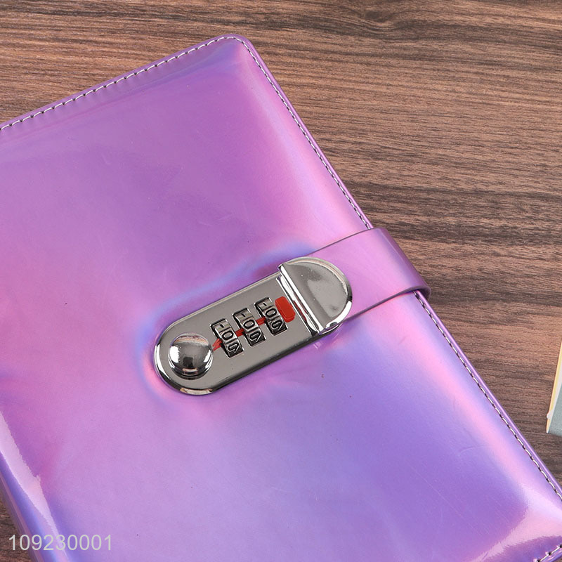 Wholesale A5 Notebook PU Leather Lined Journal Notebook Diary for Writing