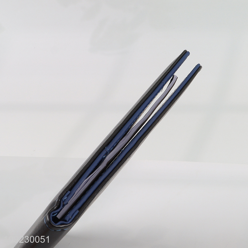 New Product A4 PU Leather Portfolio Folder with Clipboard Business Stationery