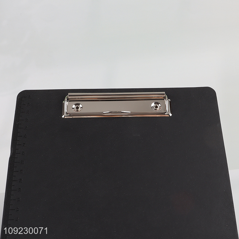 Hot Selling A4 PU Leather Clipboard for Business School Office and Restaurant