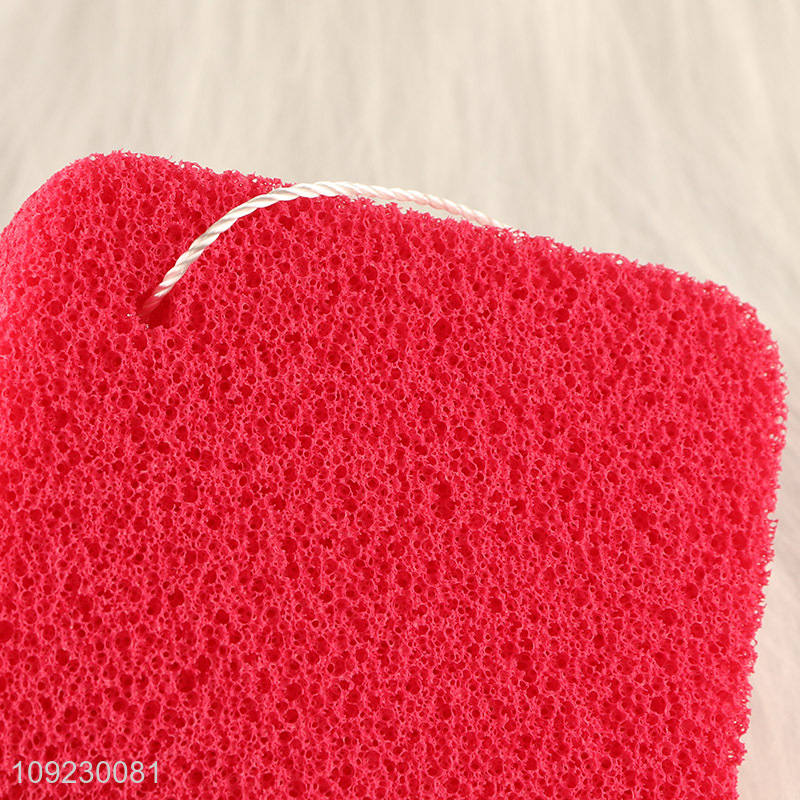 China products square face washing puff facial cleaning tool for sale