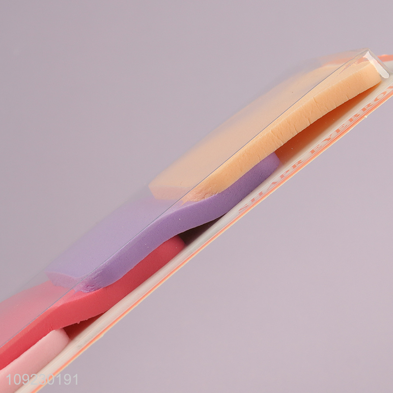 Top products 4pcs multicolor makeup puff cosmetic sponge for makeup tool