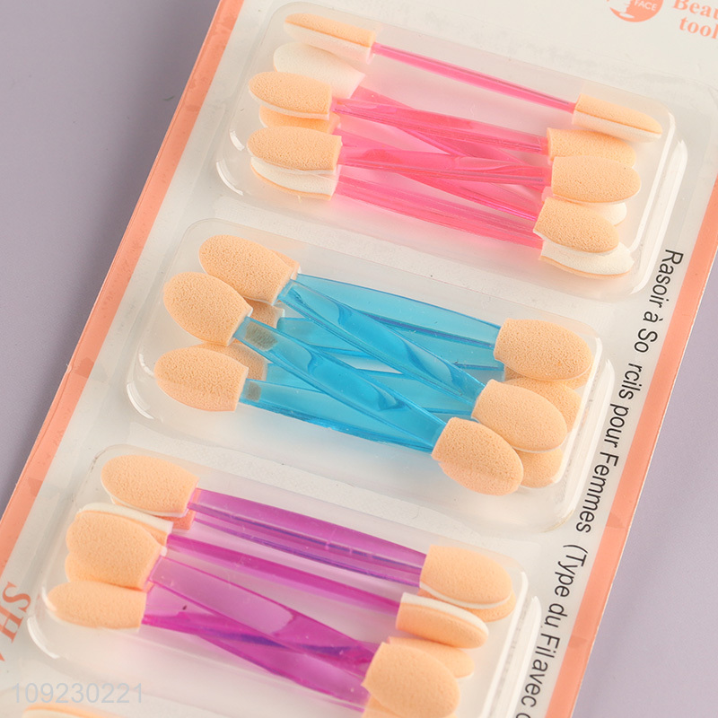 Most popular 24pcs mini disposable portable eye shadow stick set