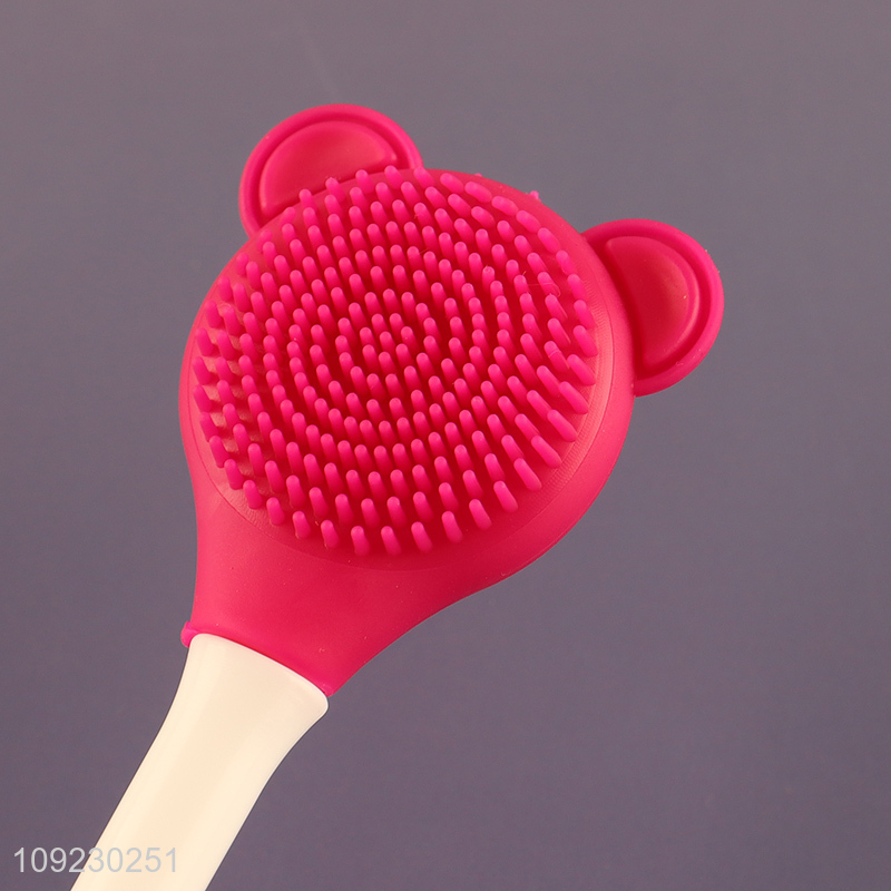 China wholesale facial cleansing makeup brush tpr cosmetic brush