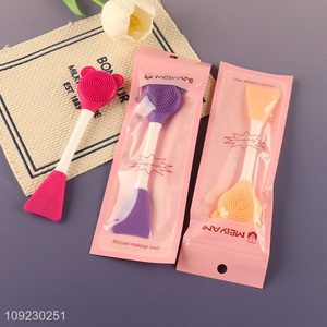 China wholesale facial cleansing makeup brush tpr cosmetic brush