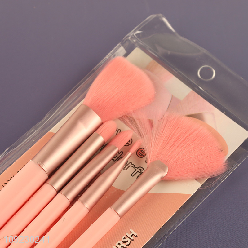Good quality professional 5pcs makeup brush cosmetic brush set