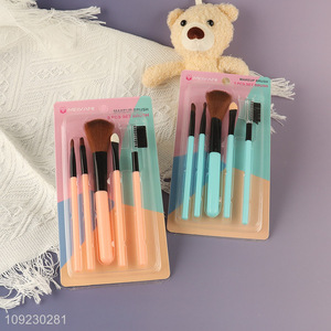 Best selling 5pcs professional makeup tool cosmetic brush makeup brush wholesale