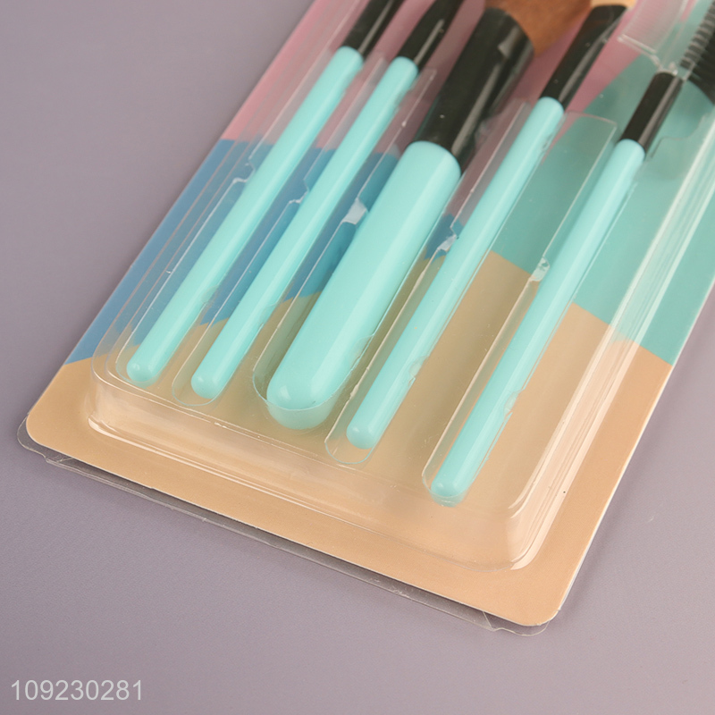 Best selling 5pcs professional makeup tool cosmetic brush makeup brush wholesale