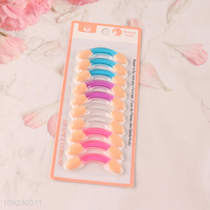 China supplier 10pcs professional portable disposable eye shadow stick set