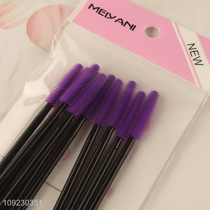 Most popular 10pcs professional makeup tool latex eyelash brush set
