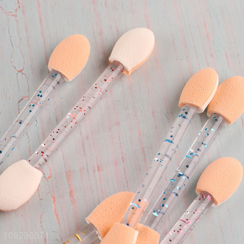 Factory supply 10pcs makeup tool double-headed eye shadow stick set