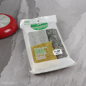 Wholesale 11PCS Dish Sponge and Steel Wool Scrubber Set for Dishes Pans