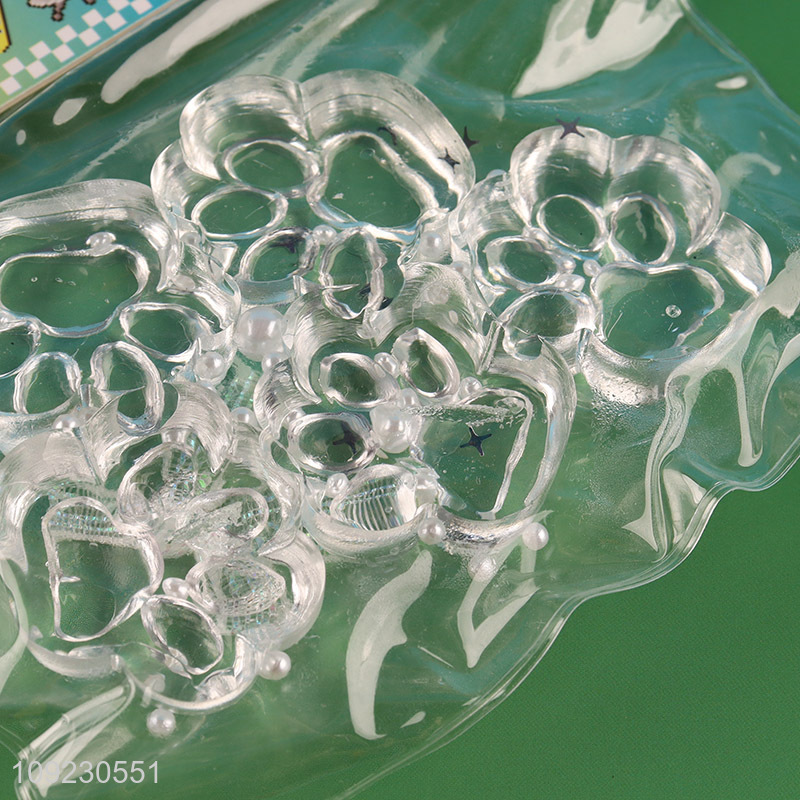 Good selling 6pcs cat paw shape anti-press toys tpr squeeze toys