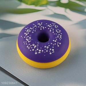 Yiwu market donut shape non-toxic tpr squeeze toys anti-stress toys