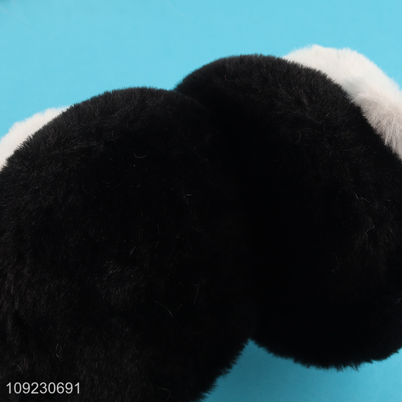 China factory cartoon plush polyester earmuffs for winter